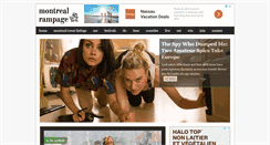 Desktop Screenshot of montrealrampage.com